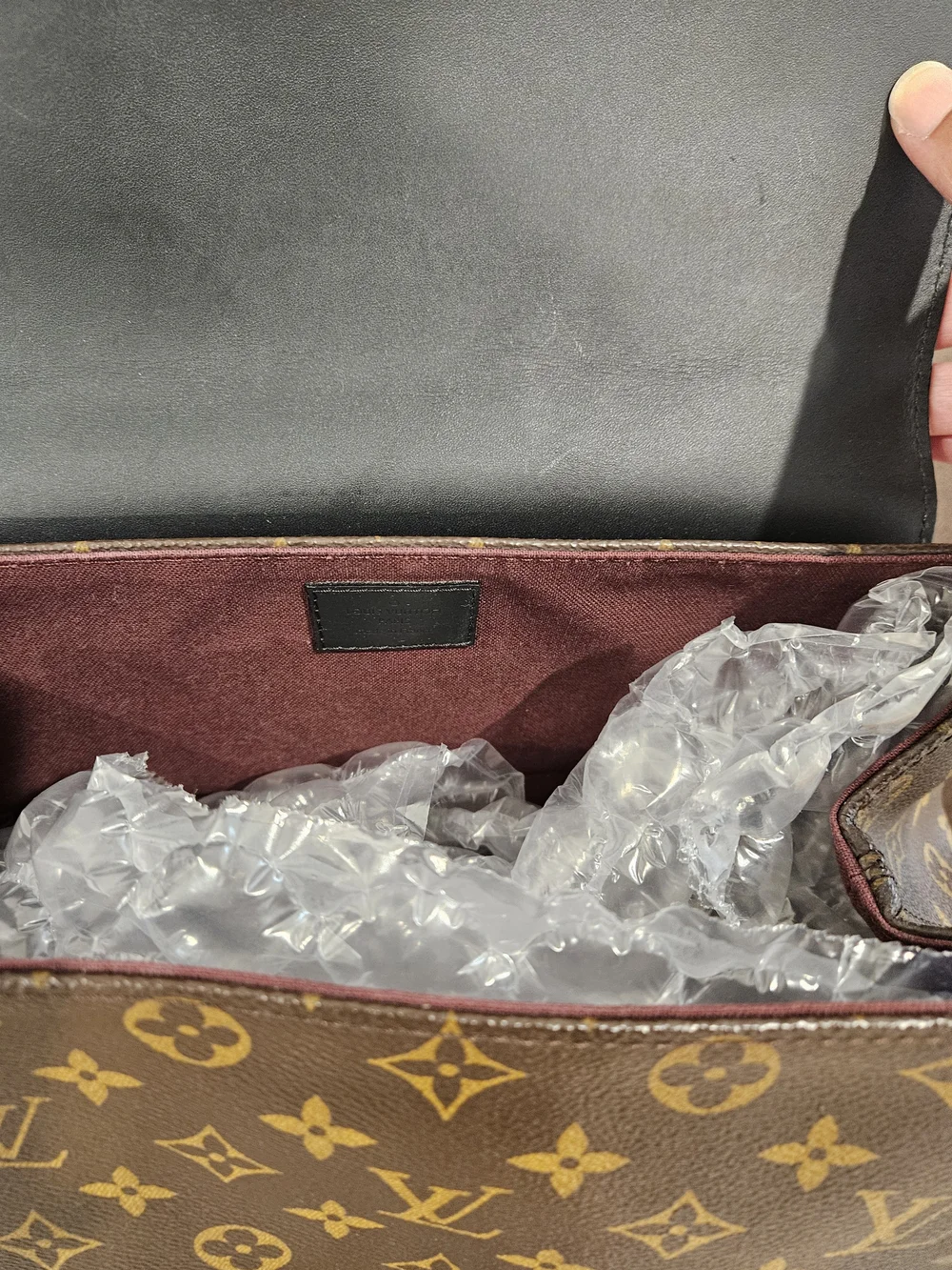 LOUIS VUITTON MONOGRAM MACASSAR PALK BACK